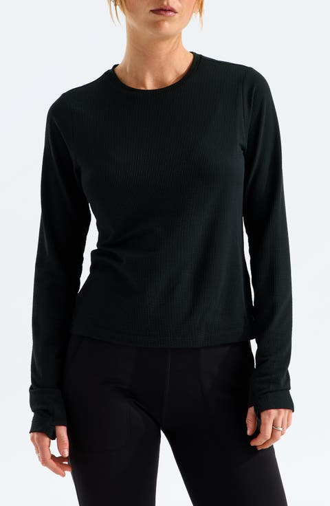 Golden Ridge LightRange Ribbed Performance Long Sleeve Tee