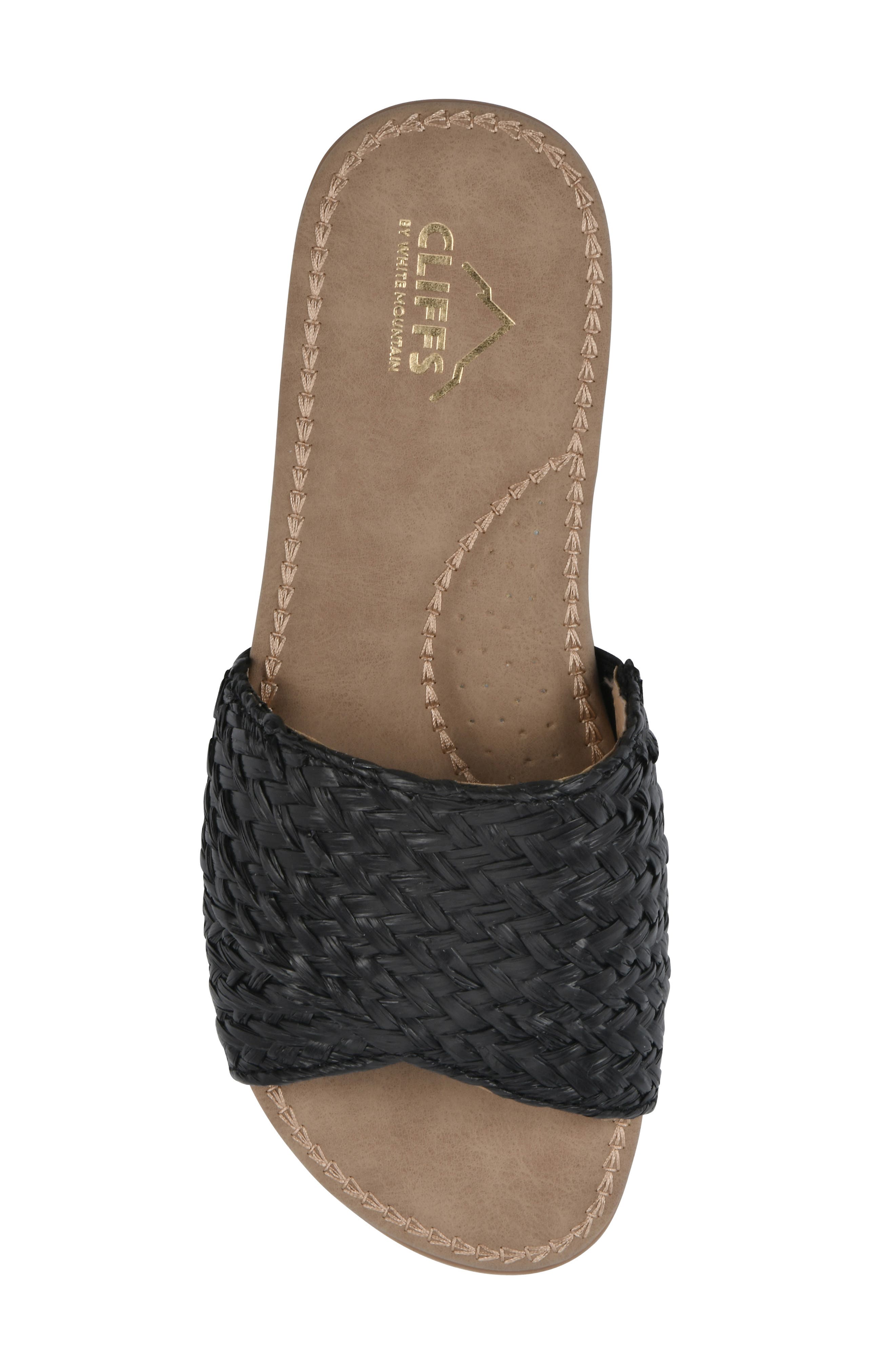CLIFFS BY WHITE MOUNTAIN Flawless Slide Sandal, Alternate, color, 