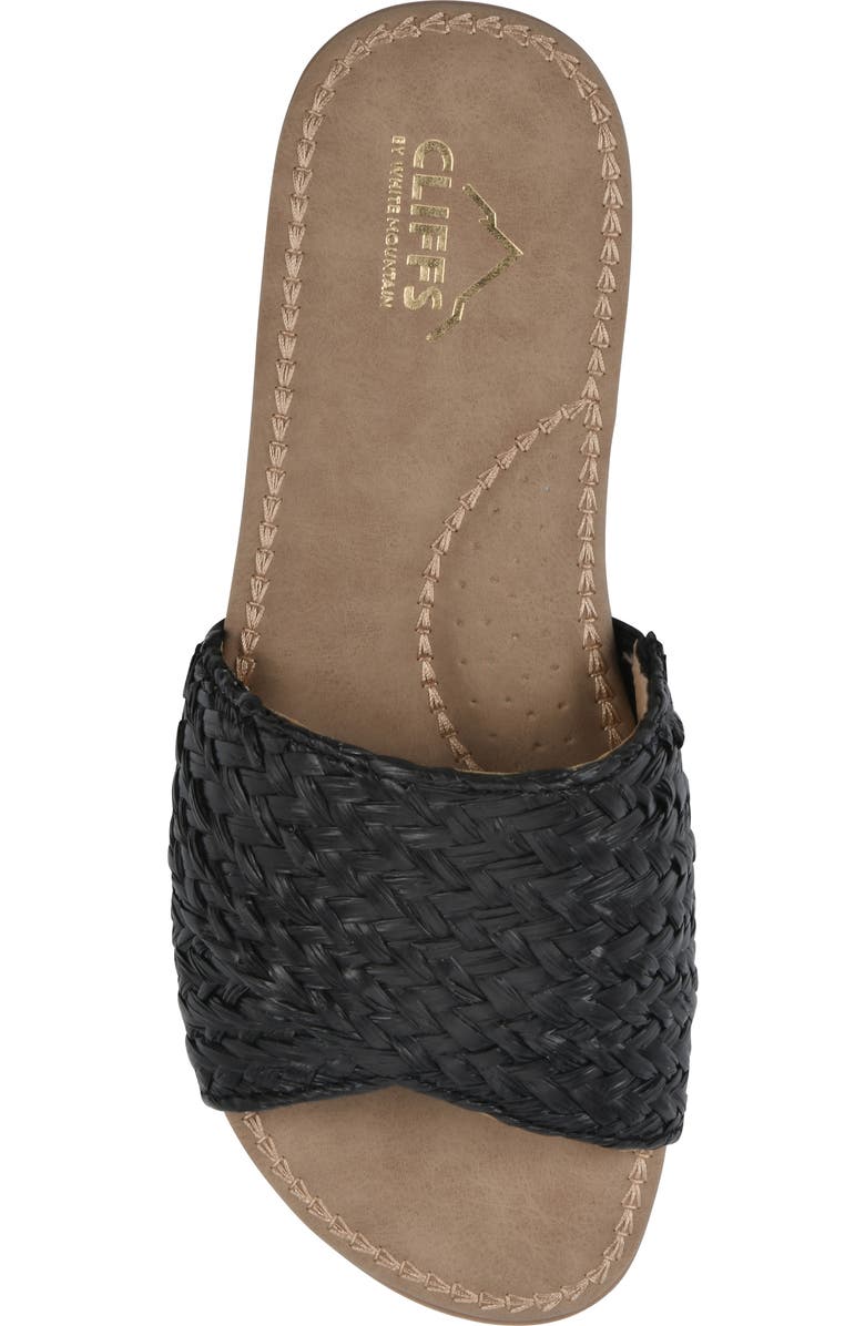 CLIFFS BY WHITE MOUNTAIN Flawless Slide Sandal, Alternate, color,