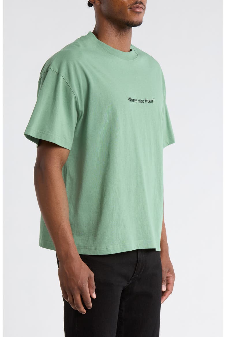 Where You From Graphic T-Shirt, Alternate, color, MINT