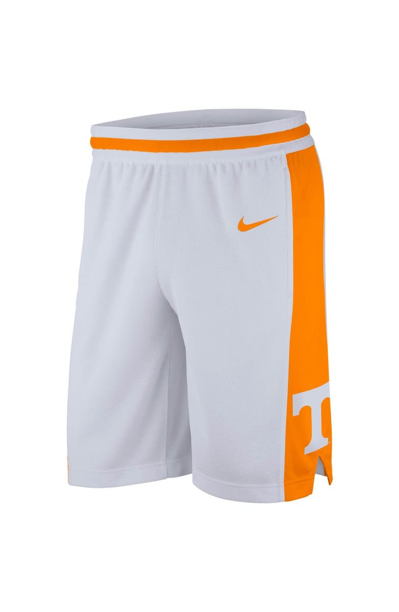 Nike Men's Nike White Tennessee Volunteers Retro Replica Performance Basketball Shorts, Alternate, color,