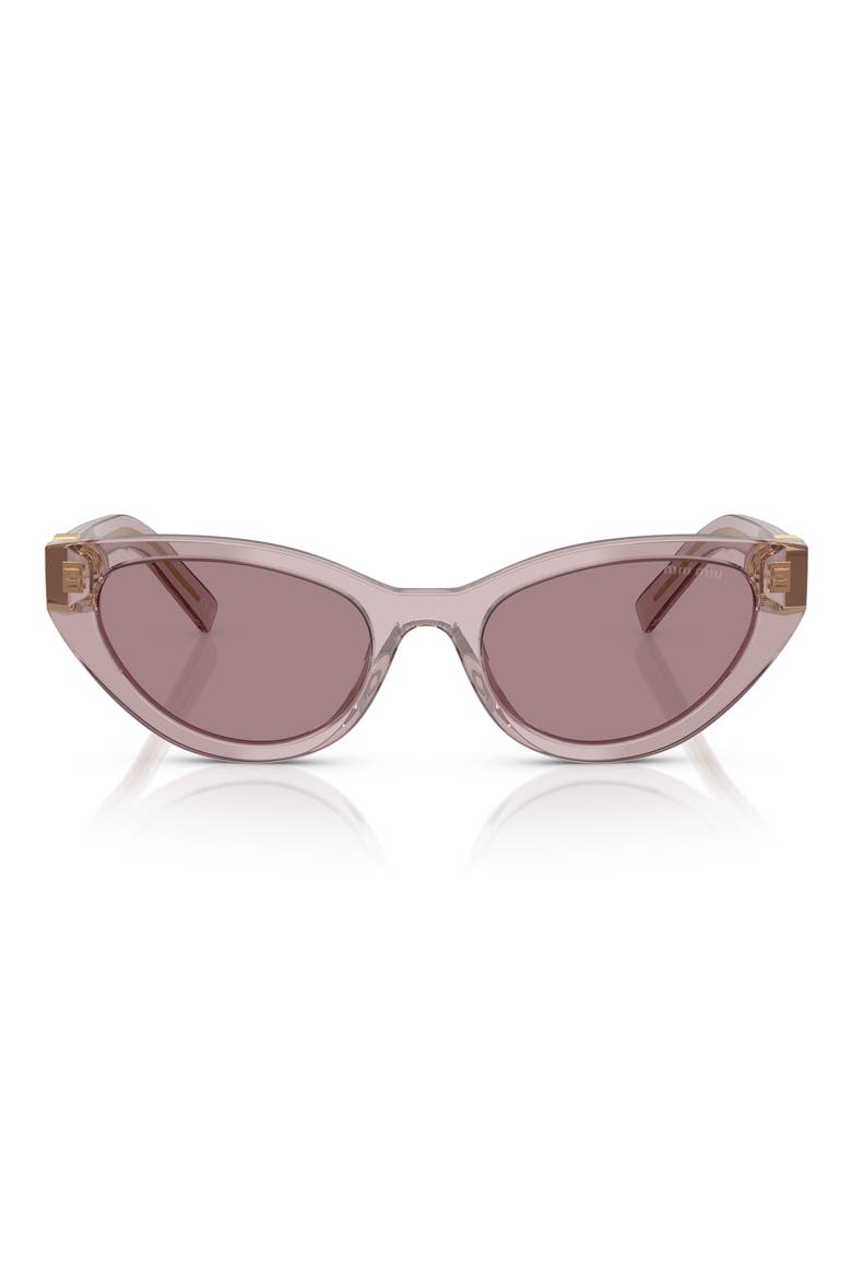 54mm Butterfly Sunglasses, Main, color, PURPLE