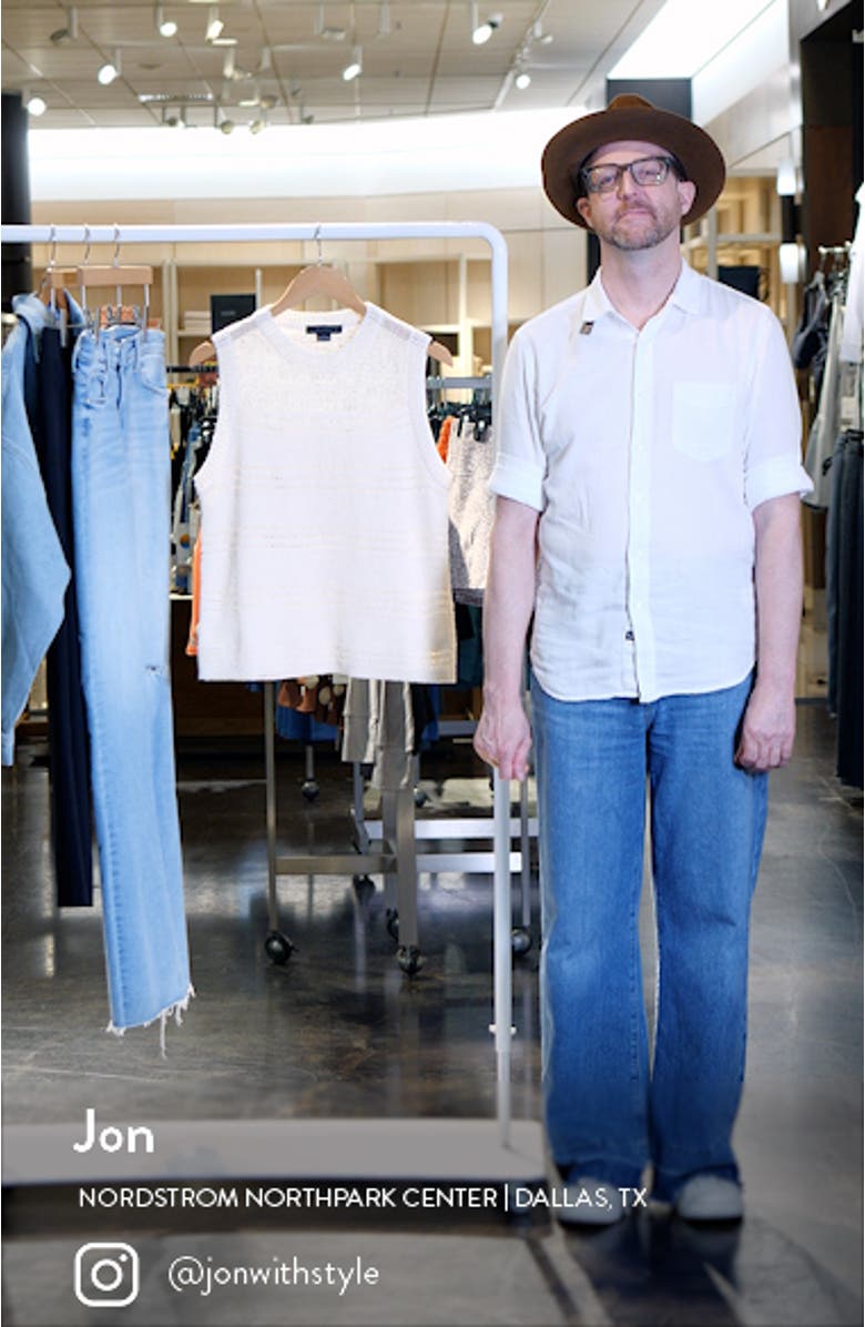 Waves of Summer Sleeveless Sweater, sales video thumbnail