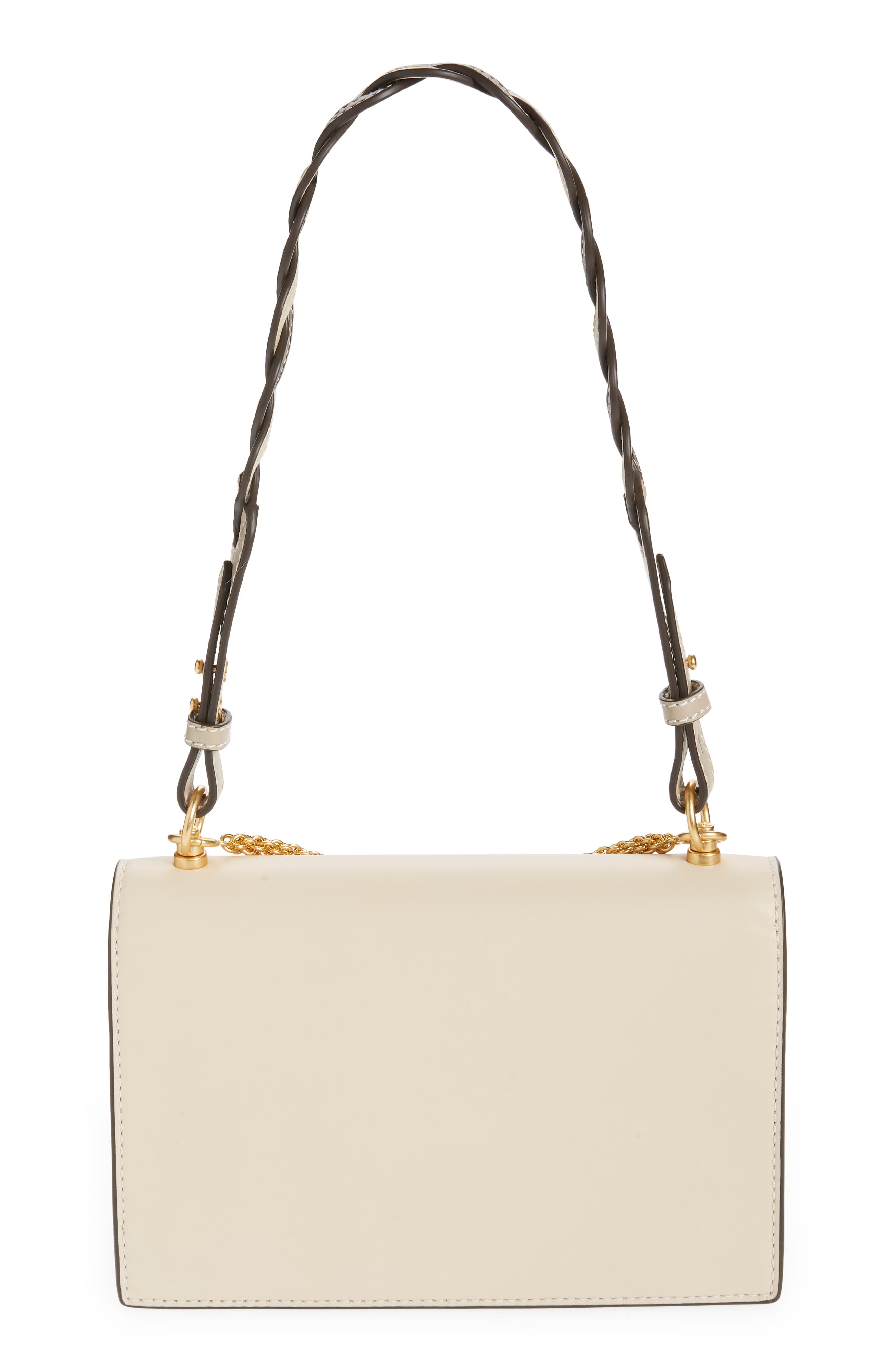 Tory Burch Miller Colorblock Leather Flap Shoulder Bag, Alternate, color, 