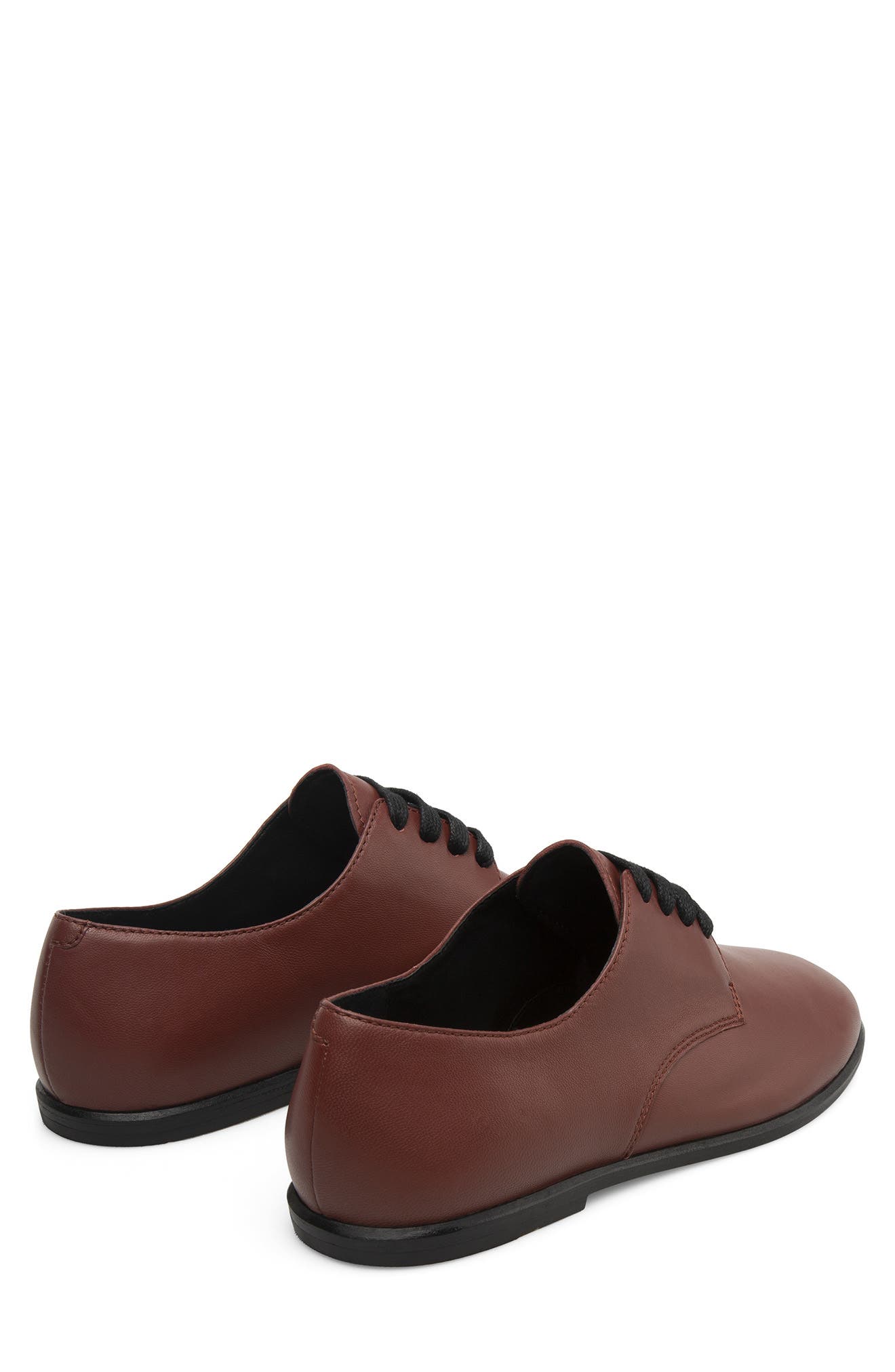 Camper Mixed Toe Leather Derby, Alternate, color, 