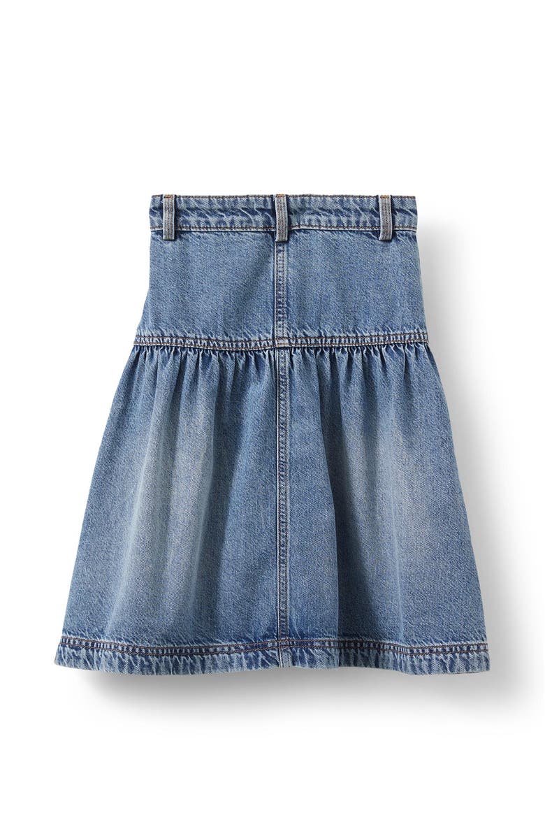 Cotton On Kids Kid's Cherie Denim Midi Skirt, Alternate, color, 