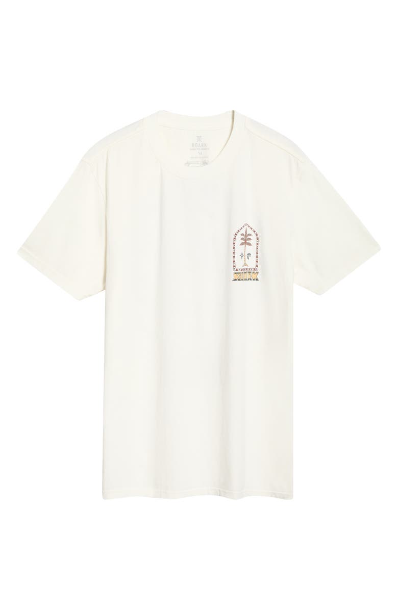 Roark Augs Palm Graphic T-Shirt, Main, color, White