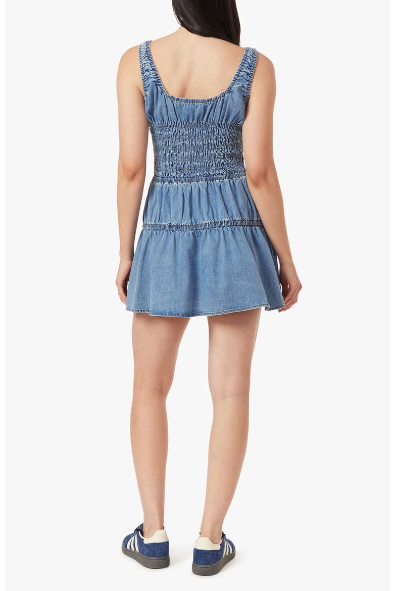 Smocked Minidress, Alternate, color, PALOMA