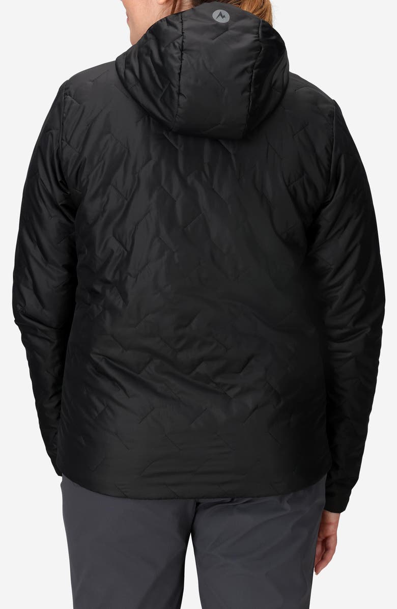 Marmot MonoQuilt Hooded Jacket, Alternate, color, Black