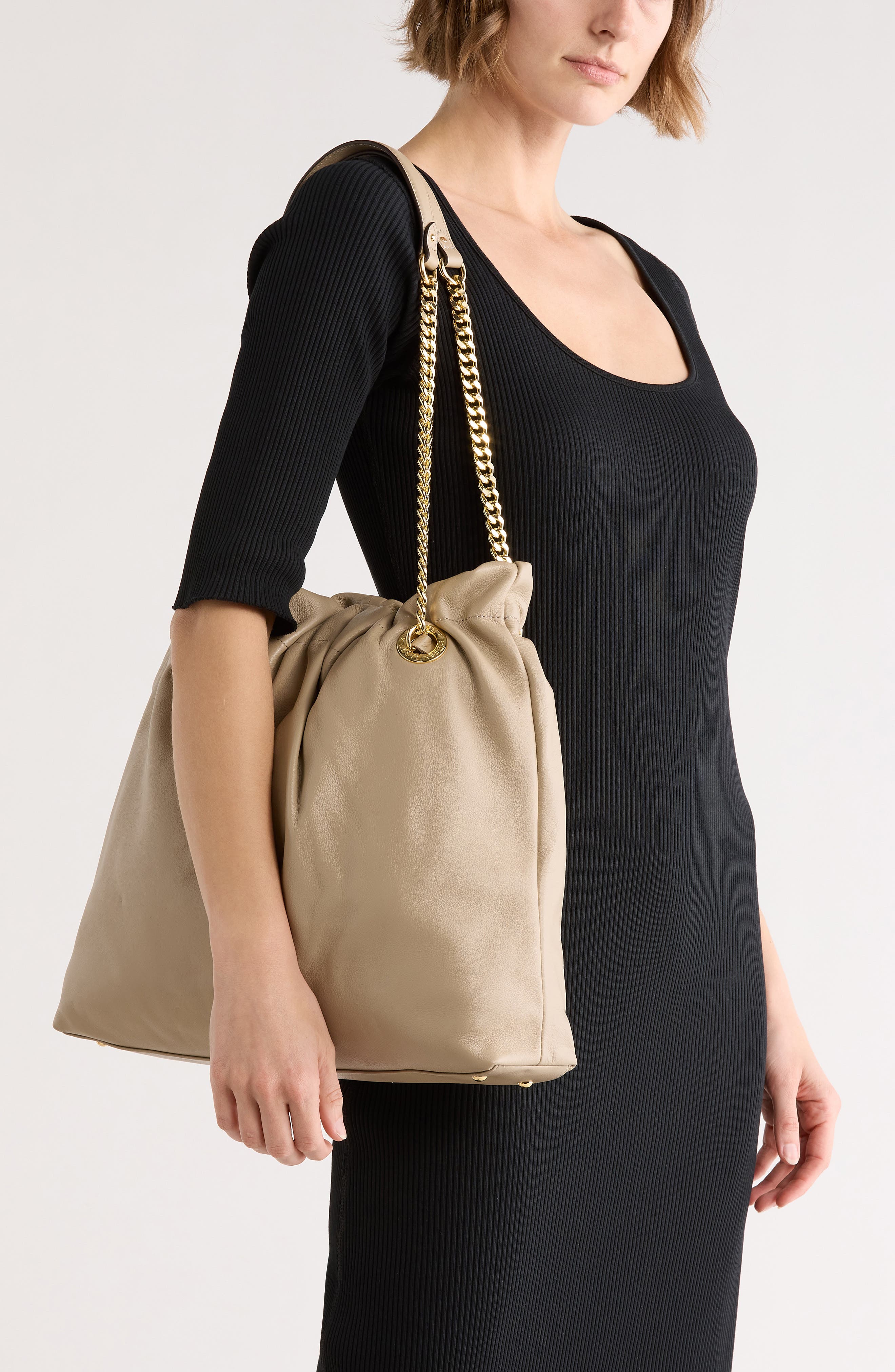 Willow Leather Tote Bag, Alternate, color, POTTERY TAUPE