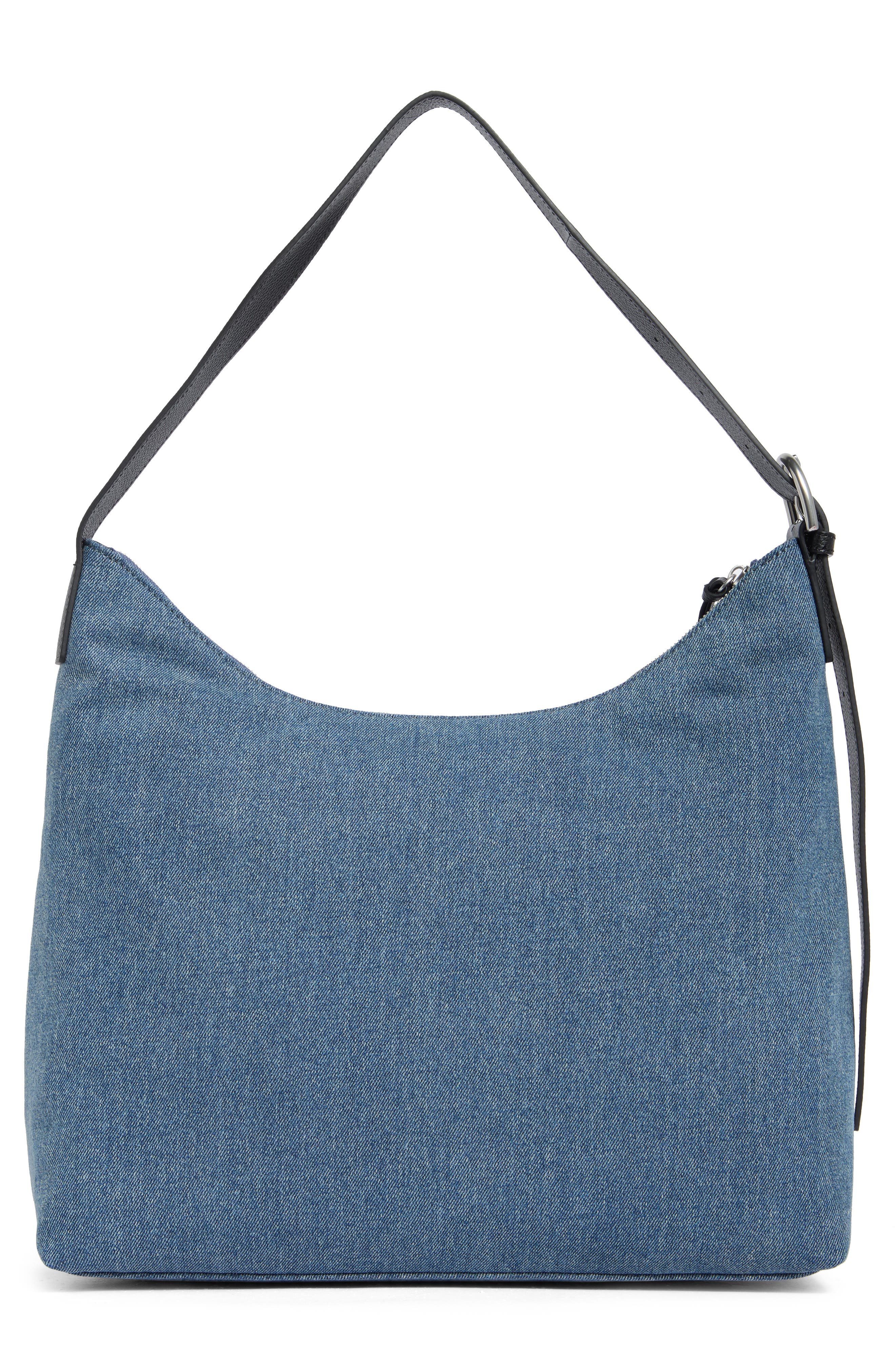 rag & bone Williamsburg Hobo Shoulder Bag, Alternate, color, Den