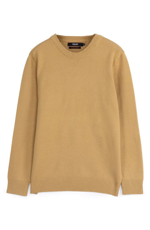 Kids' Basic Crew Neck Sweater (Big Kid)