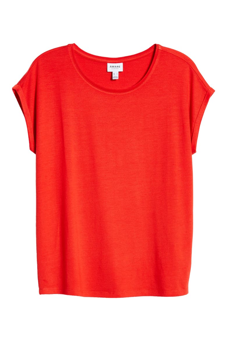 VERO MODA Ava Dolman Sleeve Top, Alternate, color, GOJI BERRY