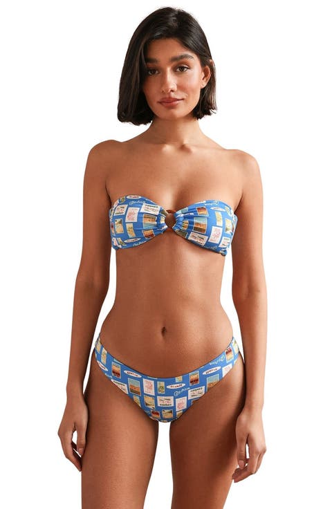 Nocturnal Cheeky Bikini Bottom