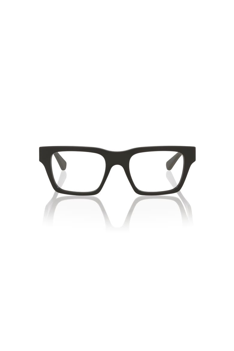51mm Rectangle optical glasses, Alternate, color, Black