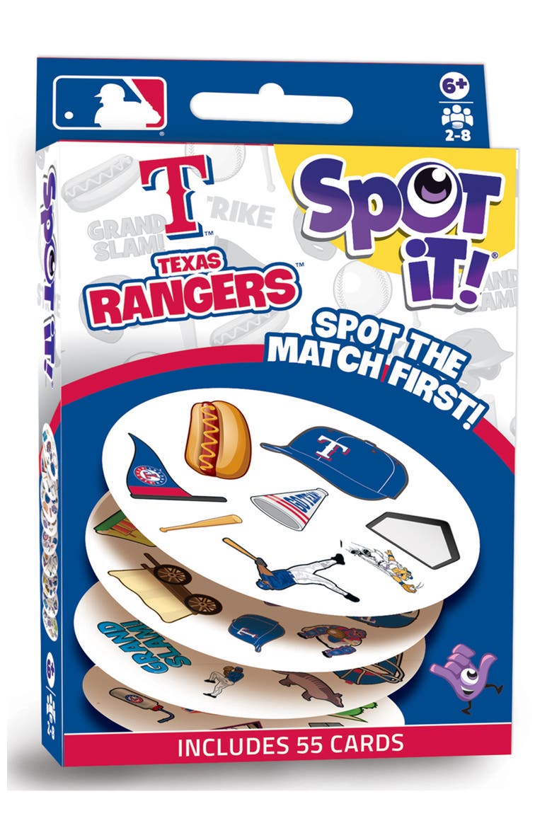 Texas Rangers Spot It! Card Game, Main, color, Multicolor