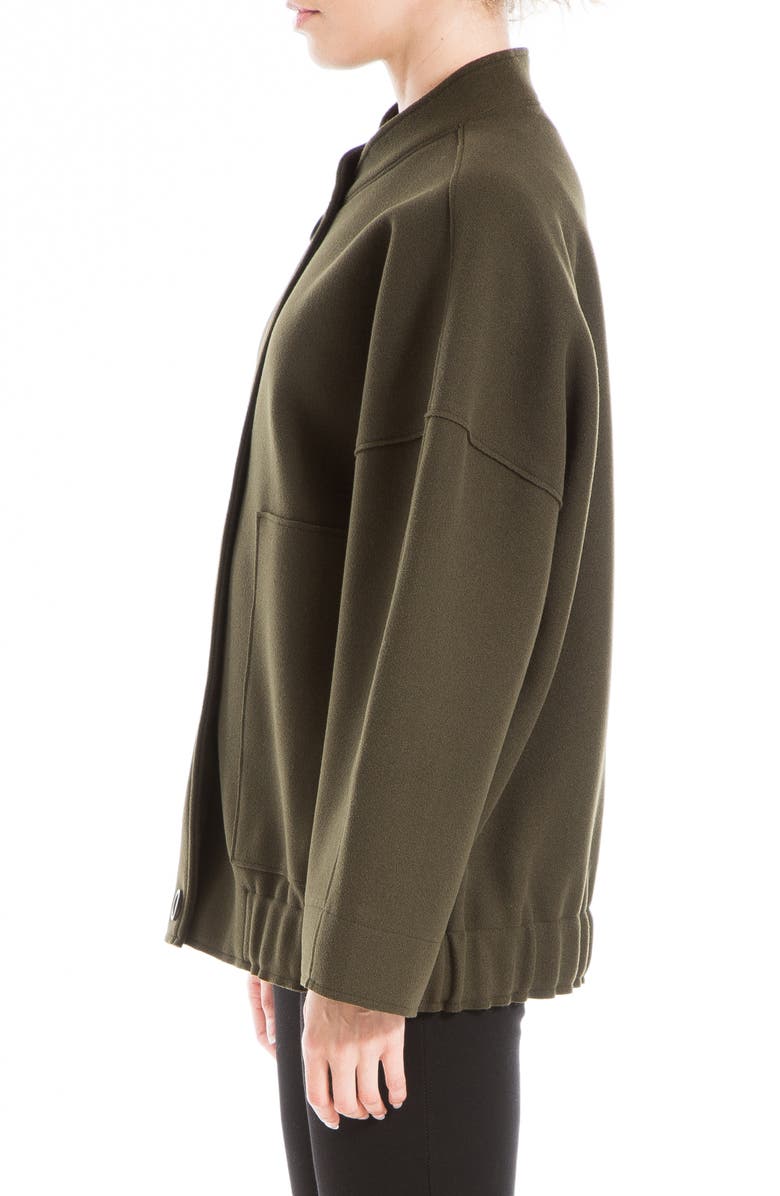 MAX STUDIO Brushed Knit Bomber Jacket, Alternate, color, 