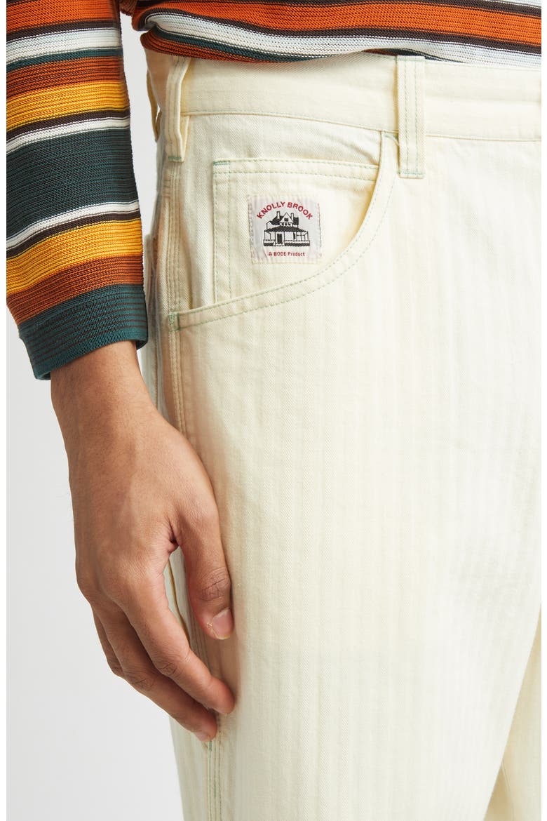 Greenskeeper Knolly Brook Cotton Trousers, Alternate, color, IVORY
