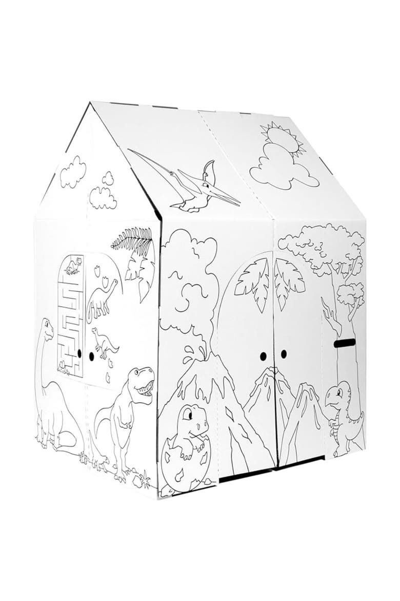 Dinosaur House Kids Art & Craft kit, Alternate, color, Multicolored