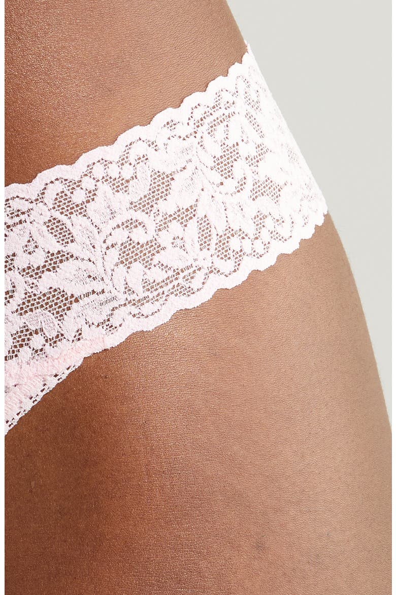 Original Rise Thong, Alternate, color, BLISS PINK