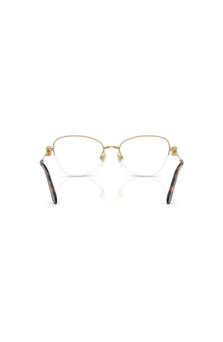 Ralph Lauren 56mm Butterfly optical glasses, Alternate, color, Gold