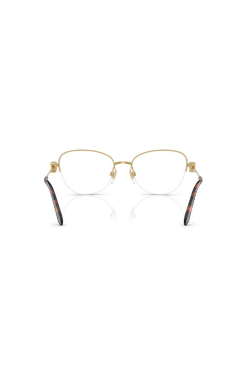 Ralph Lauren 54mm Butterfly Optical Glasses In Gold