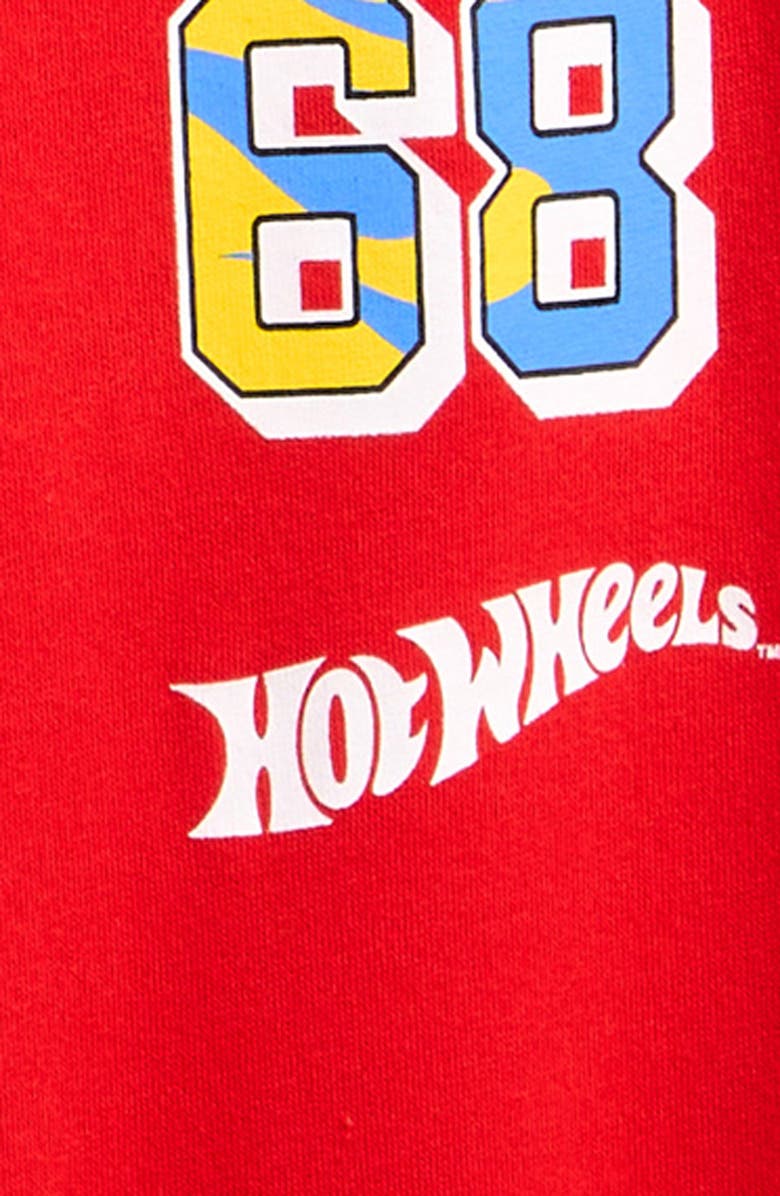 Jem Kids' Hot Wheels<sup>®</sup> Sweatshirt & Sweatpants Set, Alternate, color, Red
