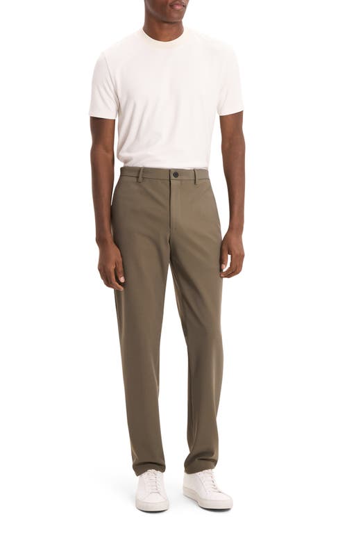Theory Zaine Slim Straight Stretch Pants In Precision Ponte In Gray