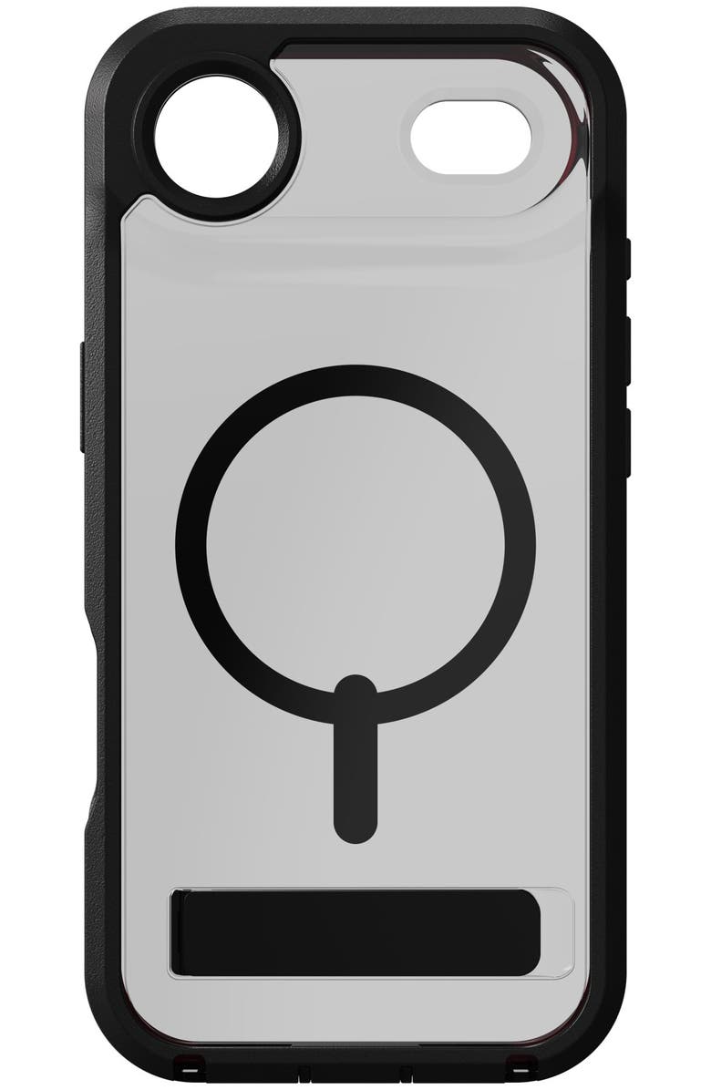 ZAGG Rainier Snap MagSafe Case with Kickstand, Main, color, Black