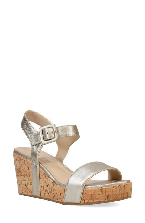 Wiltz Ankle Strap Platform Wedge Sandal (Women)