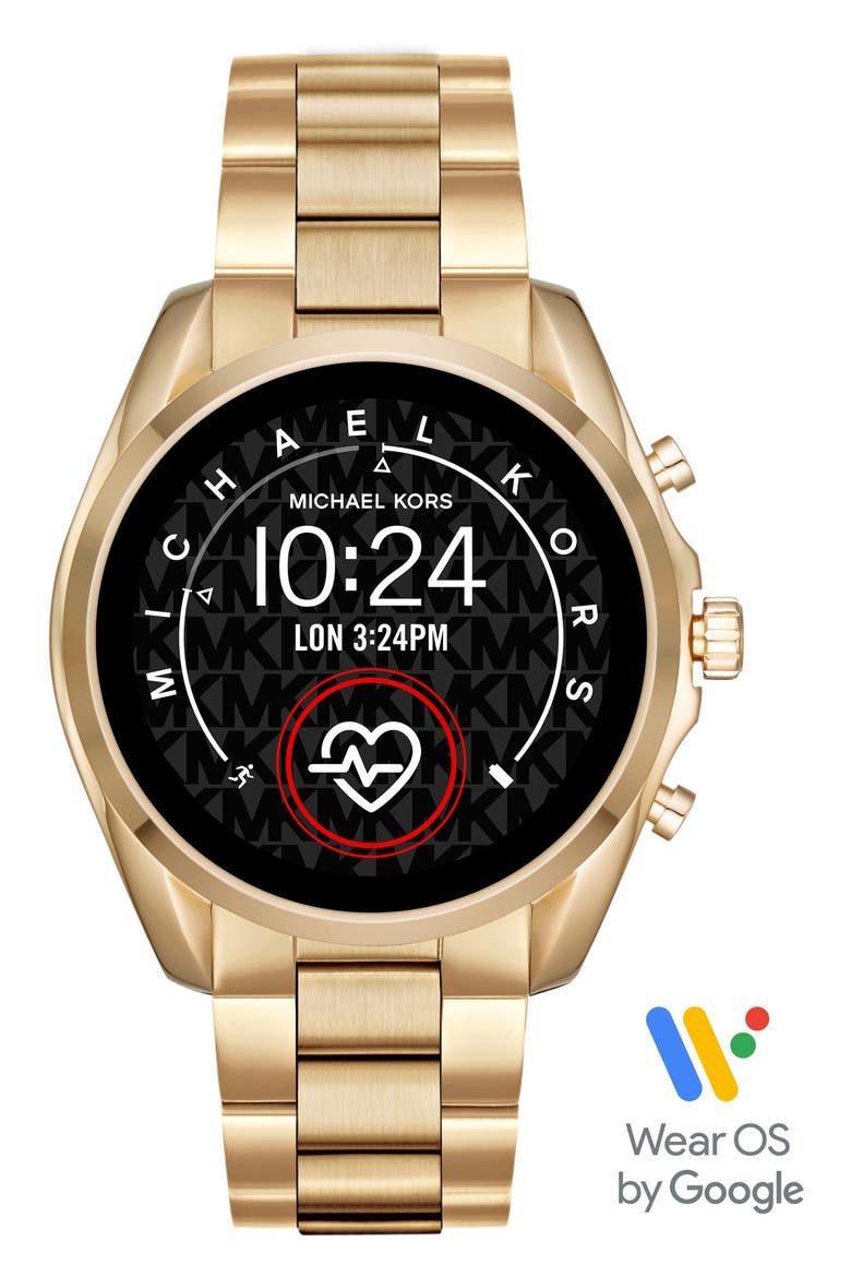 Gen 5 Bradshaw Bracelet Smart Watch, 44mm, Alternate, color, GOLD/ COLOR DISPLAY/ GOLD