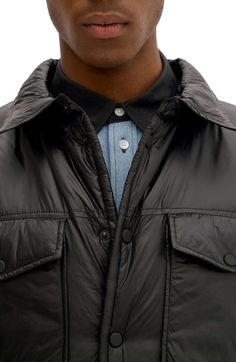 Noize Ross Insulated Shirt Jacket, Alternate, color, Black