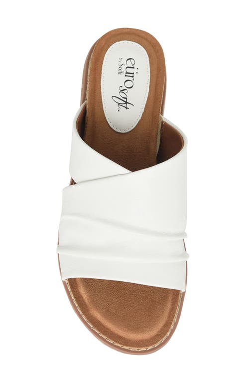 Shop Eurosoft Elesha Slide Sandal In White