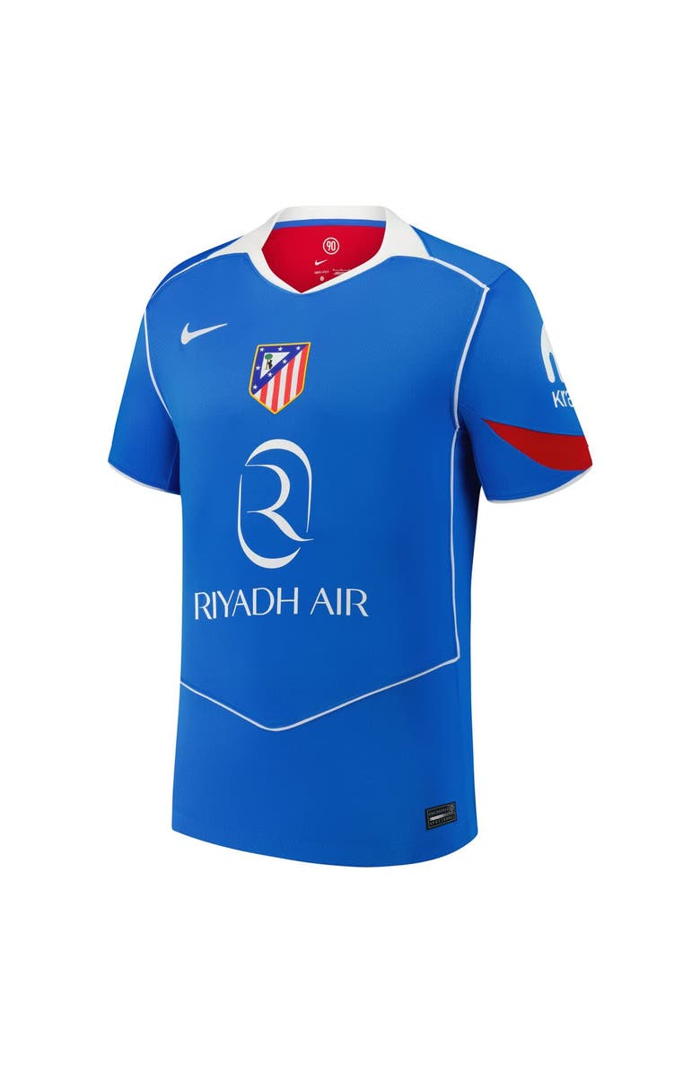 Nike Men's Nike Blue Atletico de Madrid 2025/26 Third Replica Jersey, Alternate, color, Blue