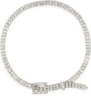 Vince Camuto Crystal Mesh Chain Belt