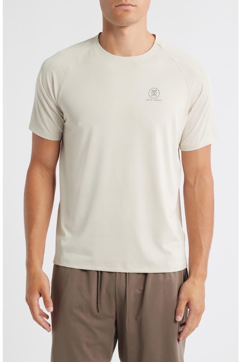 Alta Elite Performance T-Shirt, Main, color, MOON SHINE