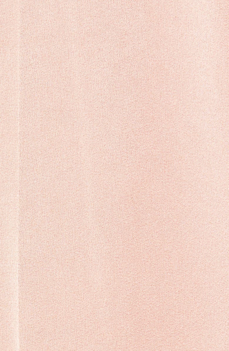 Alice + Olivia Jace Shawl Collar Long Satin Jacket, Alternate, color, 