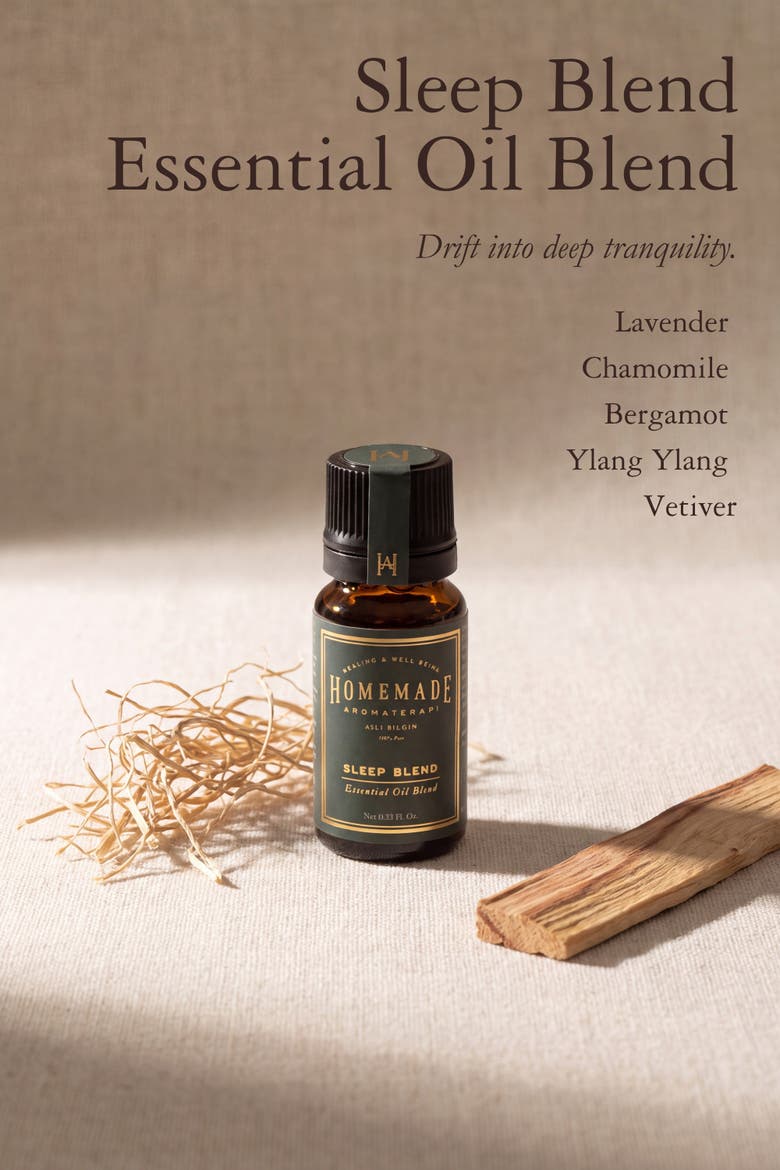 Sleep Calming Restorative Essential Oil Blend, Alternate, color, Pale Gold