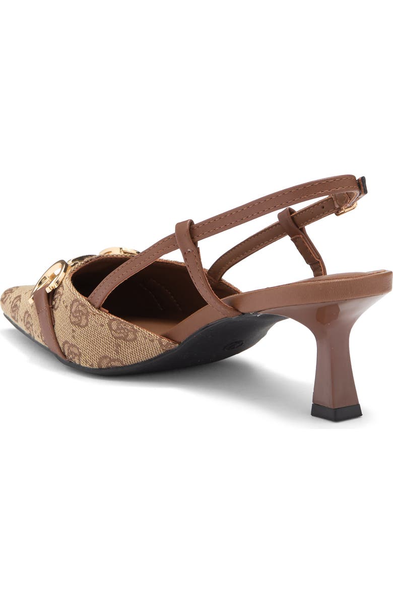 WILD DIVA LOUNGE Aleena Kitten Heel Pump, Alternate, color, Brown