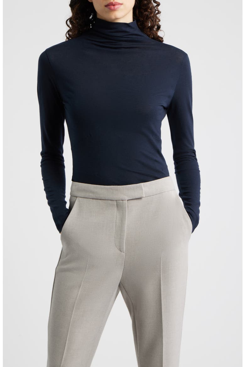 Elavu Turtleneck Top, Main, color, SKY CAPTAIN