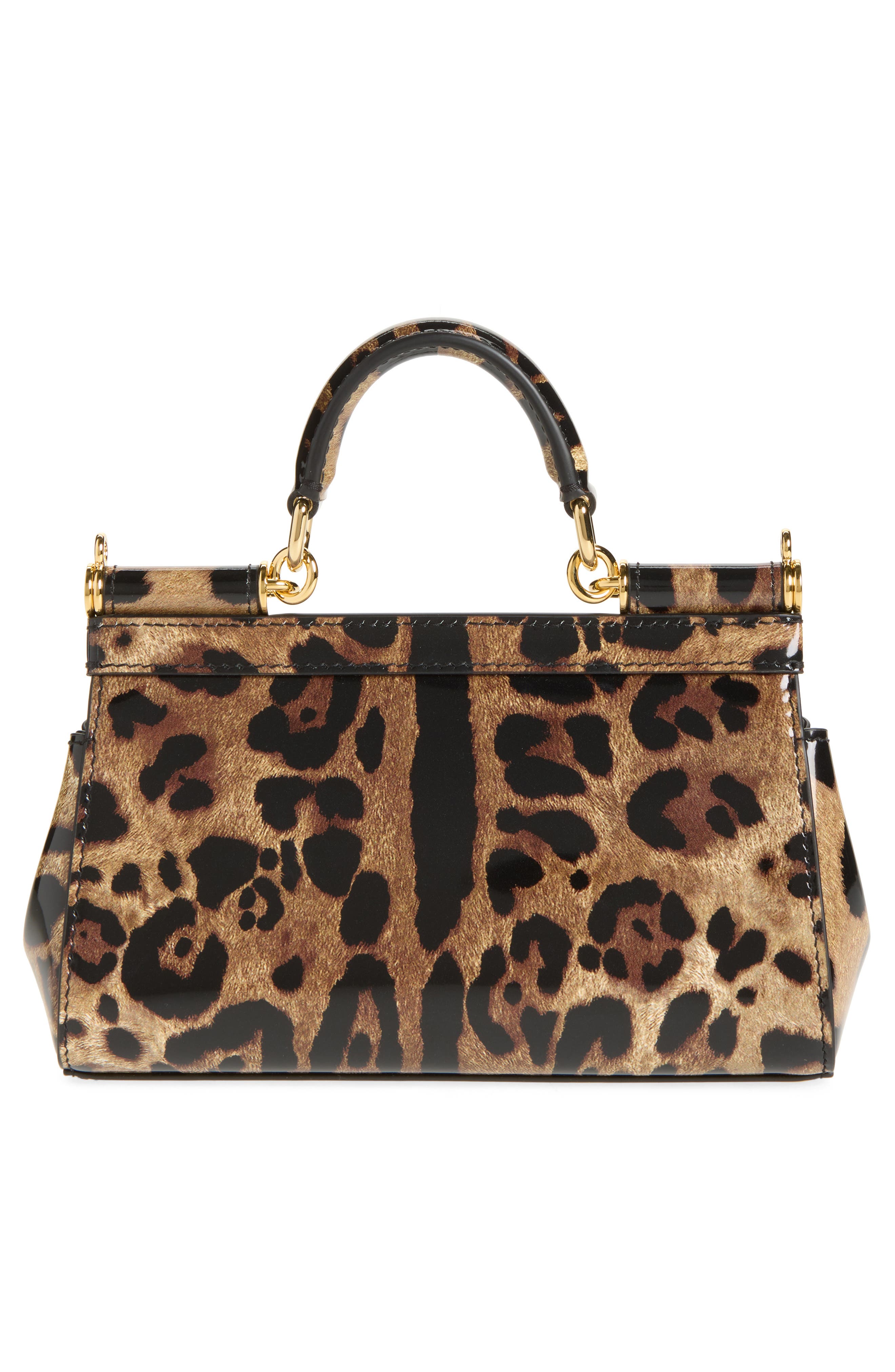 Mini Sicily Leather Top Handle Bag, Alternate, color, LEO