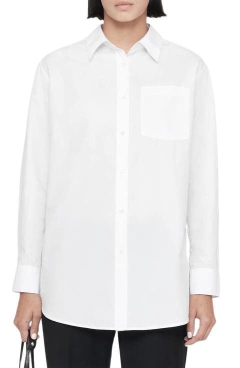 Kaia Oversized Cotton Shirt