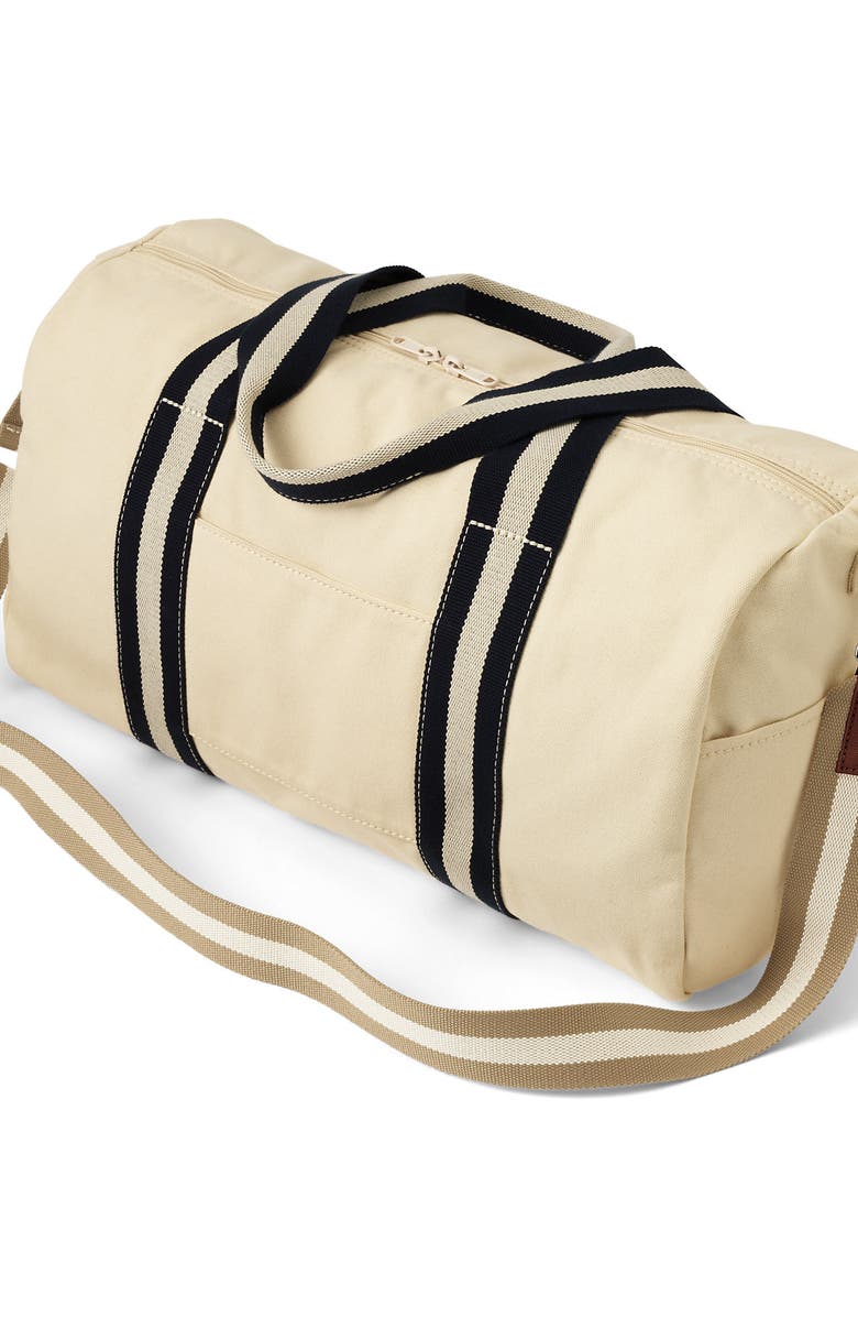 Lands' End Adjustable Fashion Crossbody Strap, Alternate, color, Rich Camel/Natural