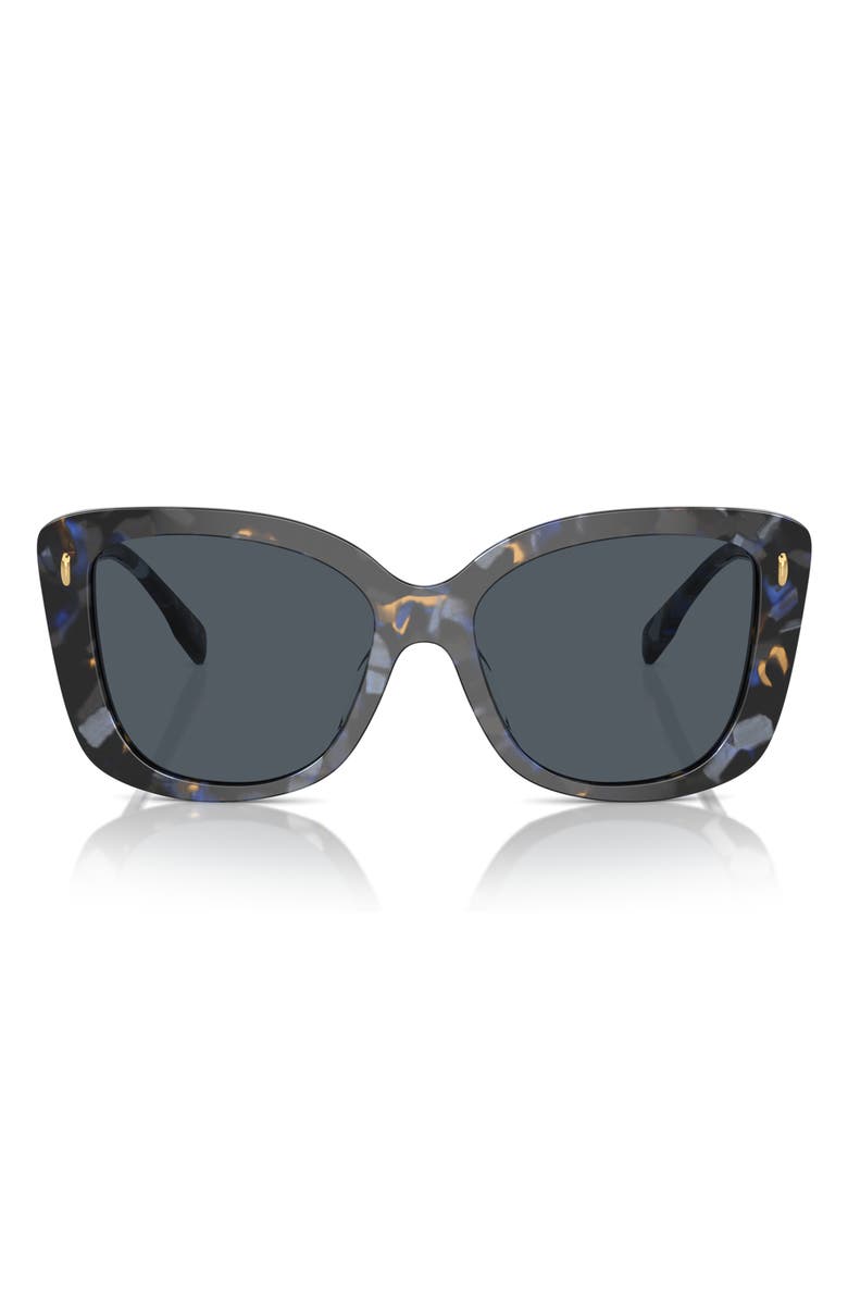 Tory Burch 54mm Butterfly Sunglasses, Main, color, 