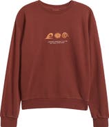 Rip Curl Sunset Surf Relaxed Cotton Graphic Sweatshirt