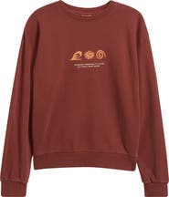 Rip Curl Sunset Surf Relaxed Cotton Graphic Sweatshirt