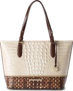 Brahmin Medium Asher Embossed Leather Shoulder Bag