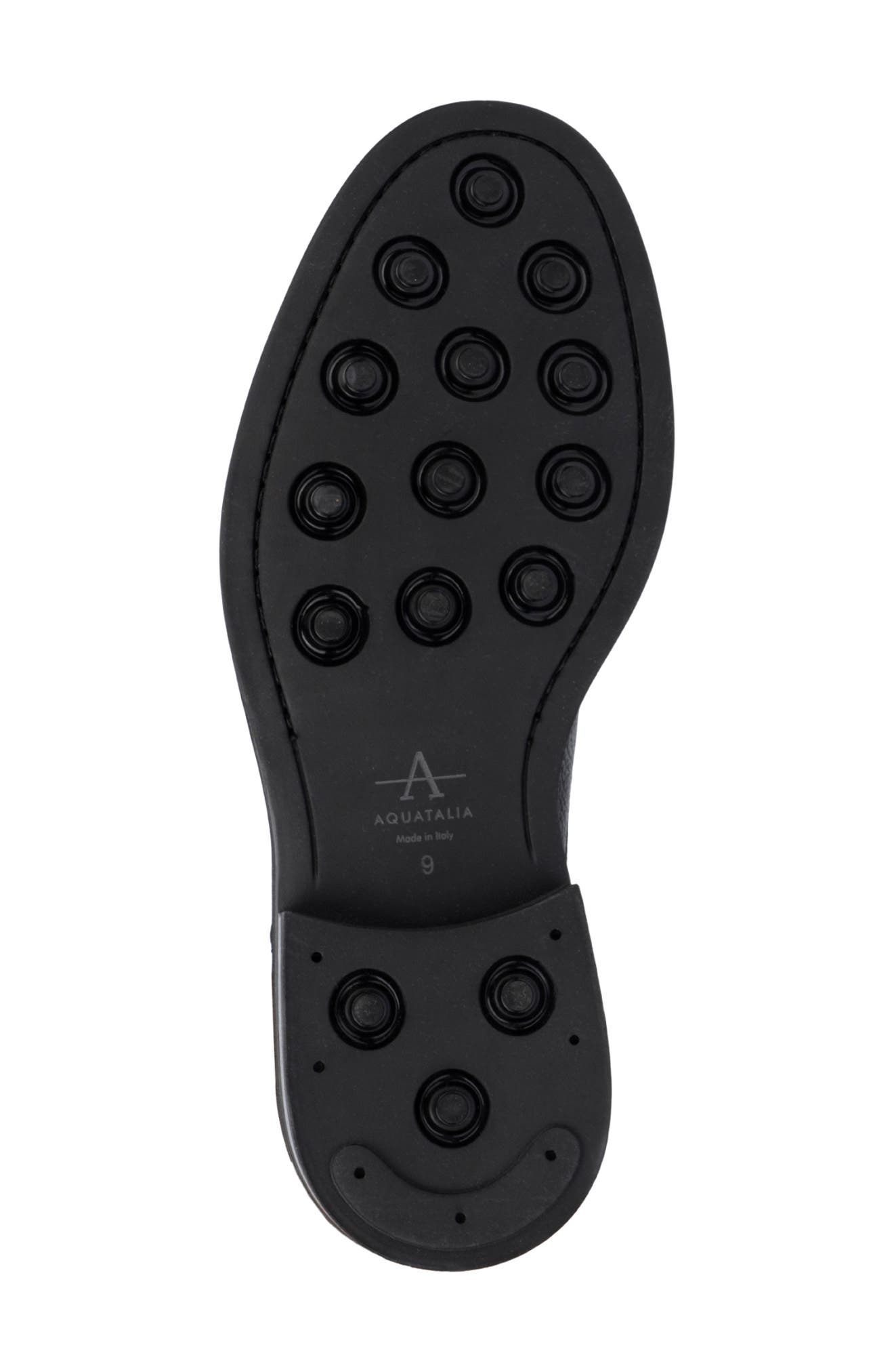 Aquatalia Bernardo Water Repellent Combat Boot, Alternate, color, Black