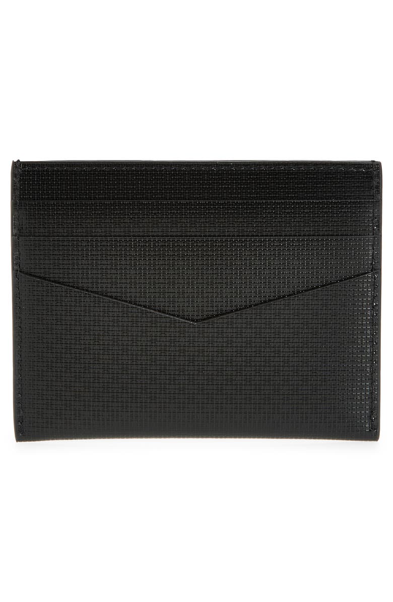 Givenchy 4G Embossed Calfskin Card Holder, Alternate, color, 001-Black
