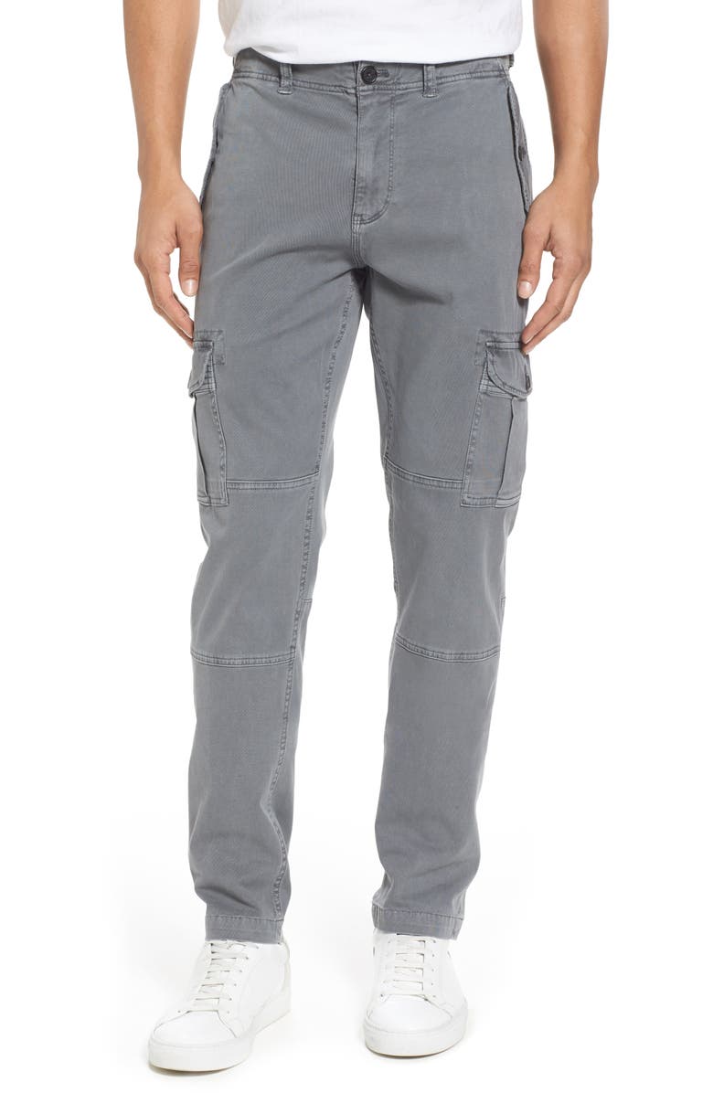 Michael Bastian Stretch Twill Cargo Pants, Main, color, 